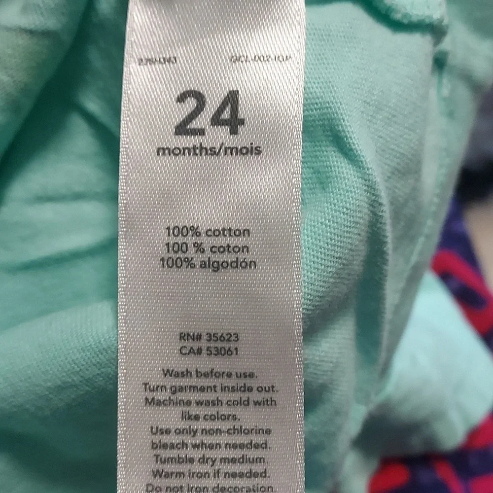 CARTER'S baby t shirt size 24 months in excellent condition